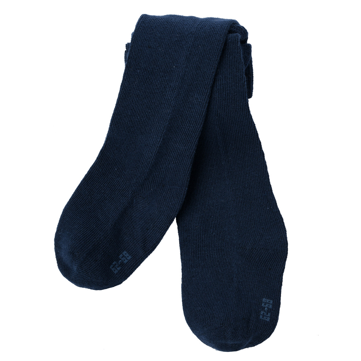 Topomini 2 Baby Strumpfhosen im Basic-Look dunkelblau / hellgrau