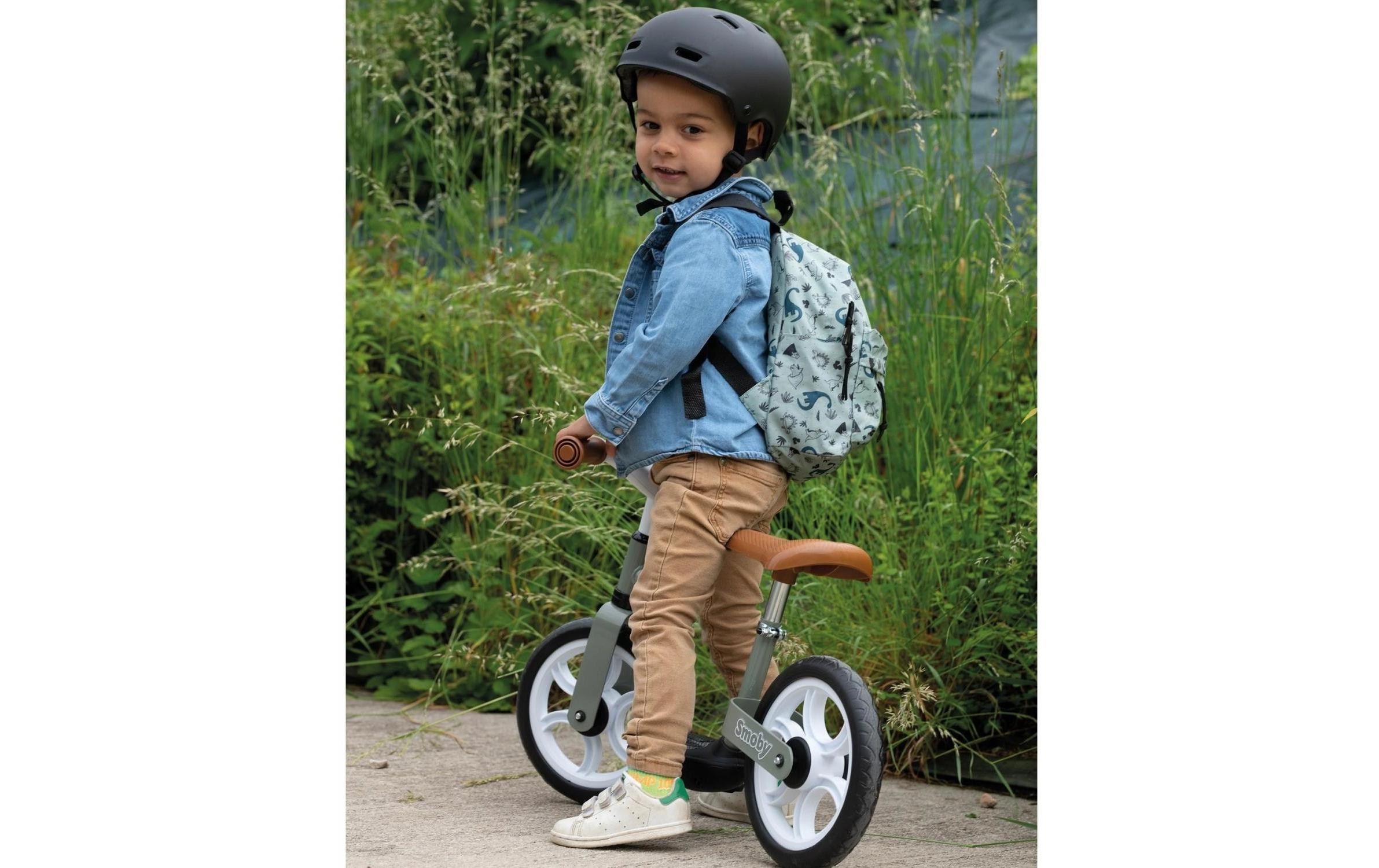 Kinder-Laufrad Komfort Olivgrün/SchwarzLaufrad für Kinder