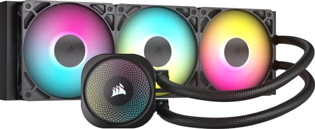 Corsair Nautilus 360mm RS ARGB CPU-vandkøler (sort)