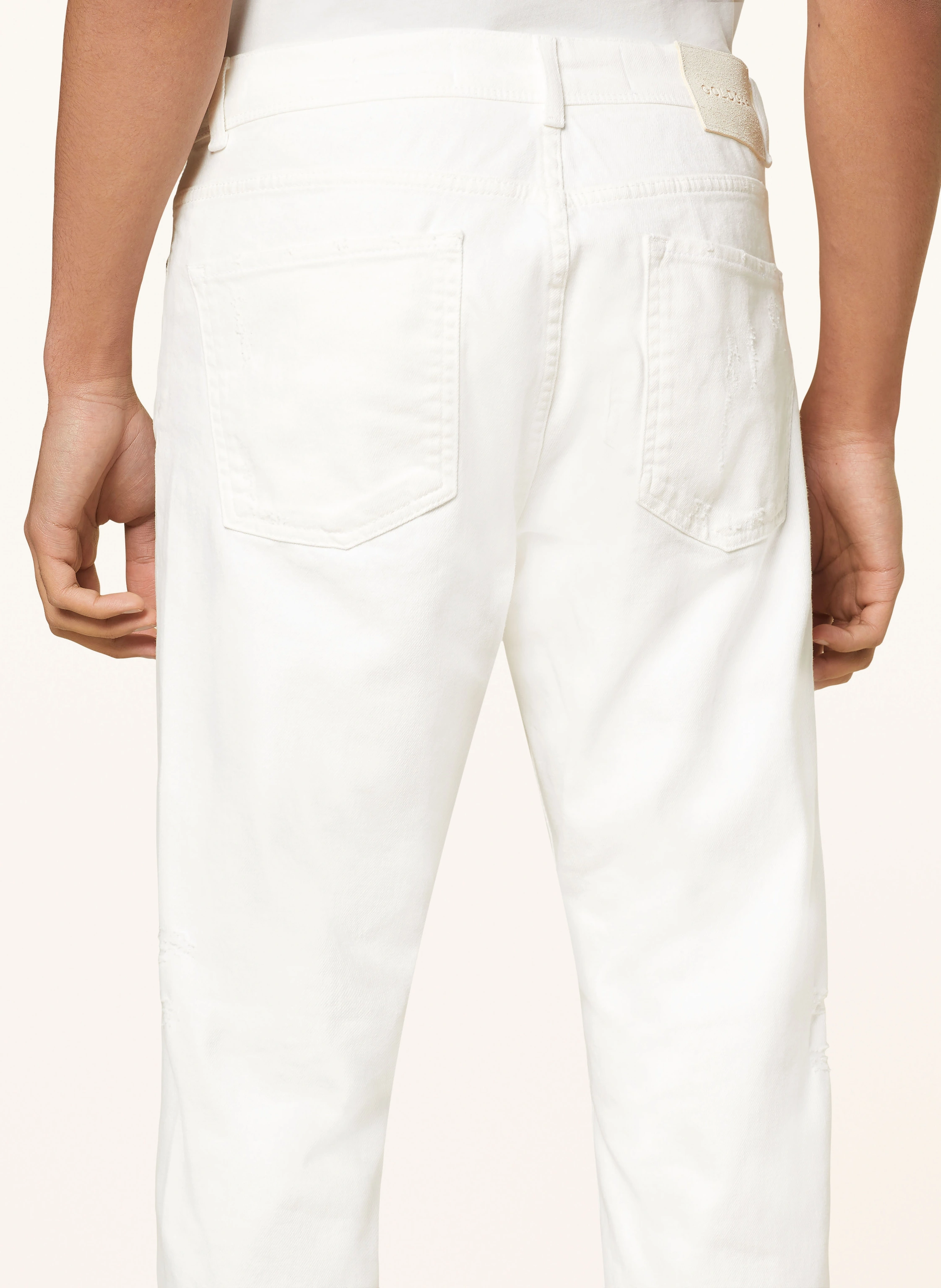 GOLDGARN DENIM Destroyed Jeans RHEINAU Tapered Fit