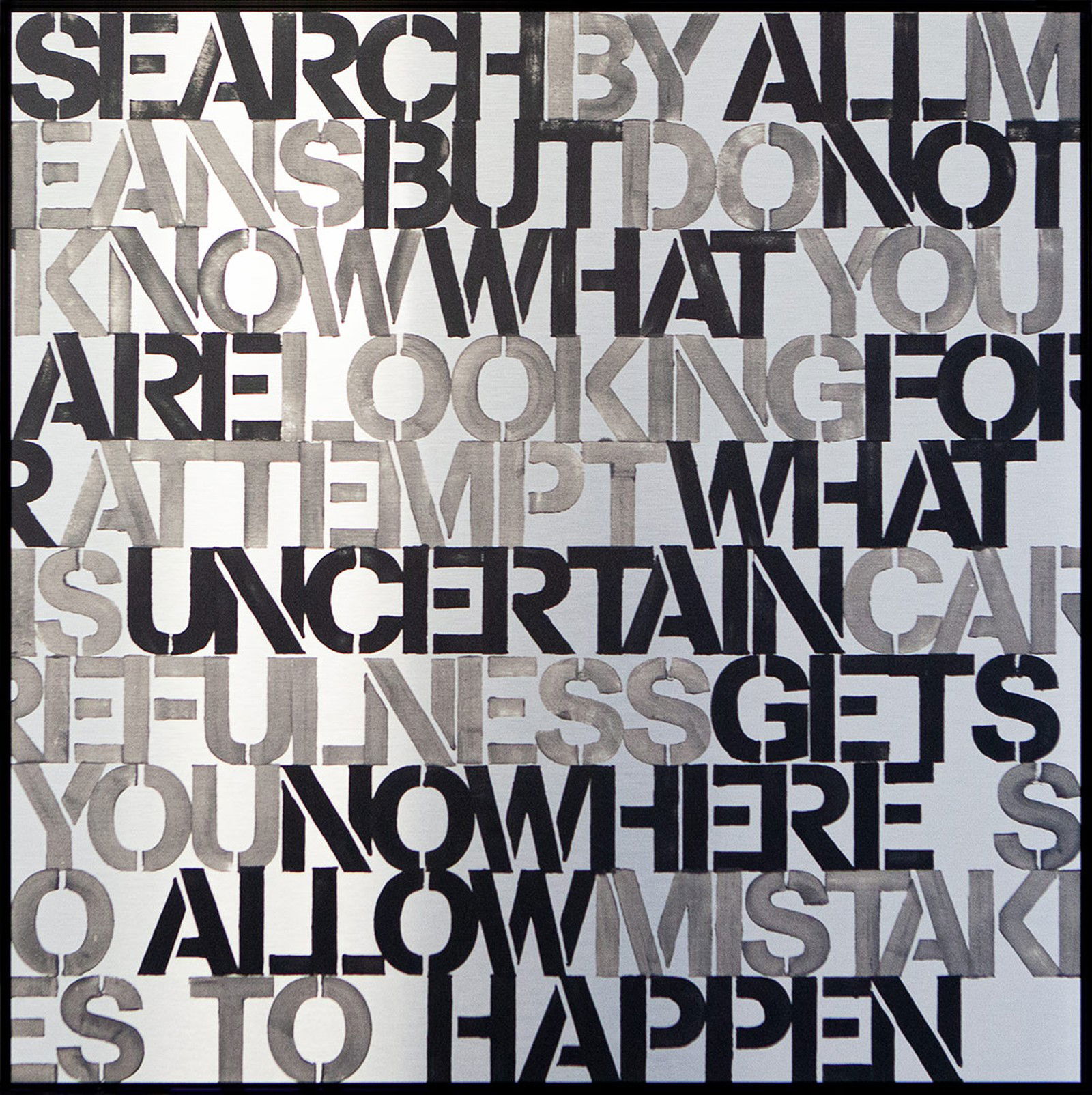 Search by Niki Hare - Limited Edition. Edition of: 150. Signed.