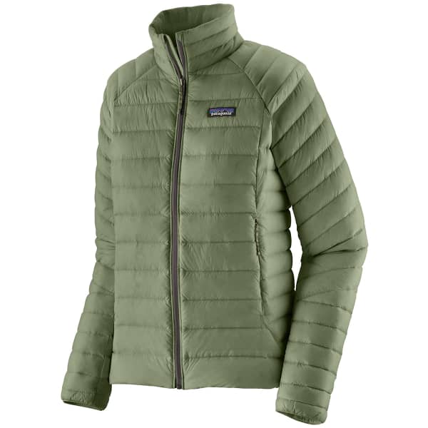Doudoune randonnée PATAGONIA W'S DOWN SWEATER TERRAIN GREEN