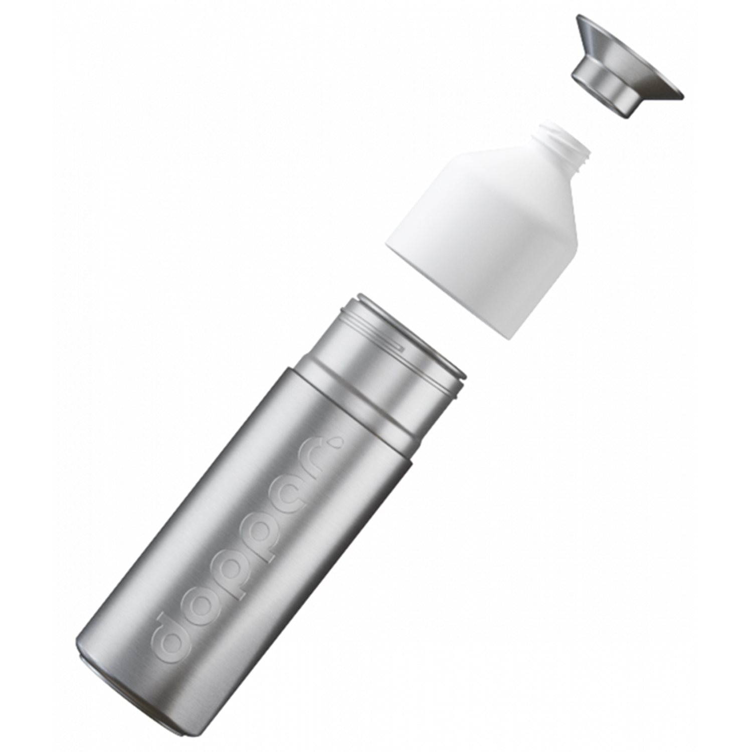 Dopper Steel Drinkfles 1.1L silver