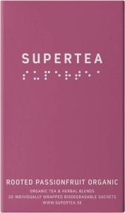 SUPERTEA Rooted Passionsfruit Organic Beutel, 20 Stück