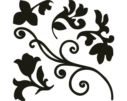 Muursticker Arabesque 100 x 70 cm