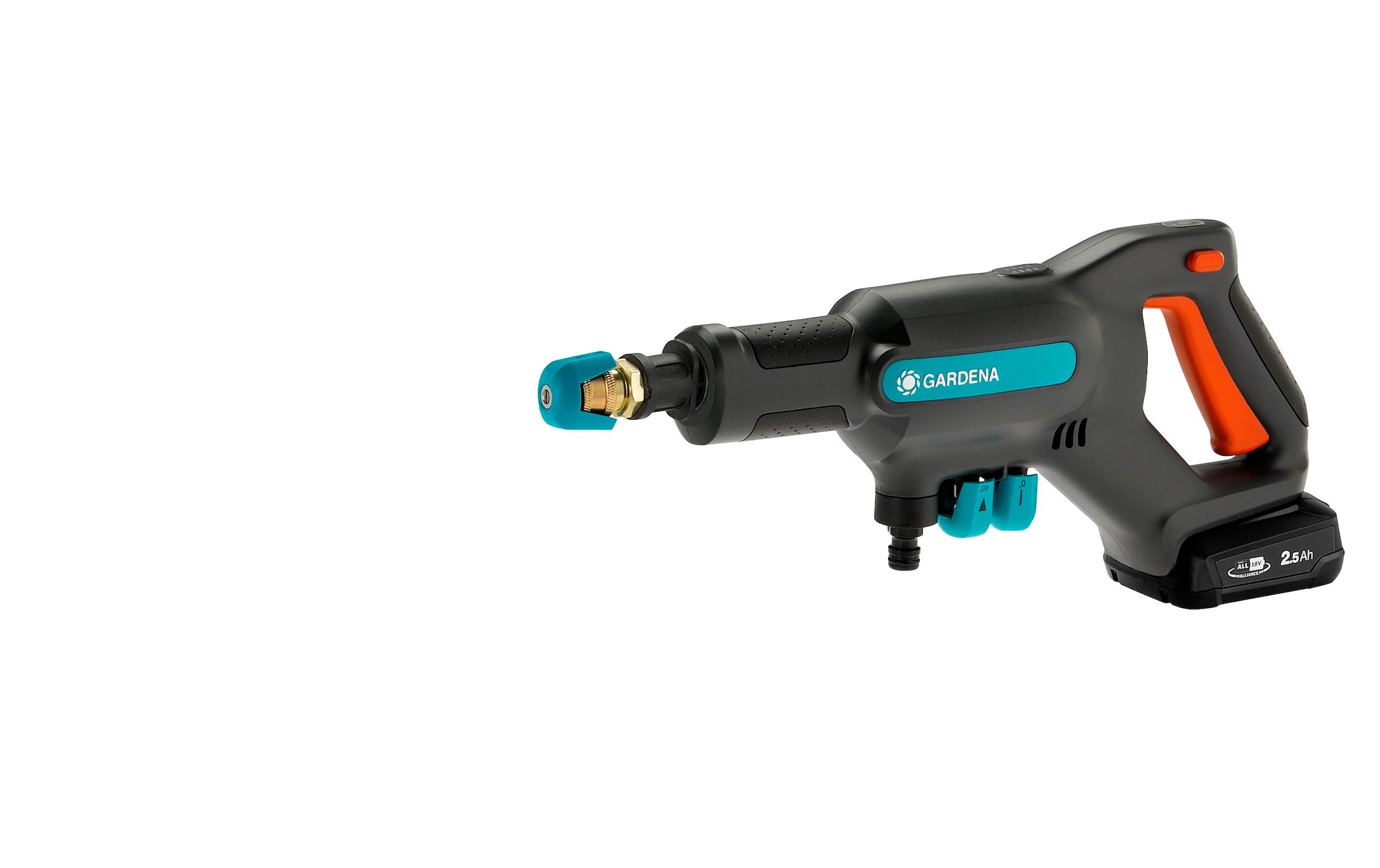 GARDENA Hartbodenreiniger »Akku-Mitteldruckreiniger AquaClean 24/18 V P4A Set«