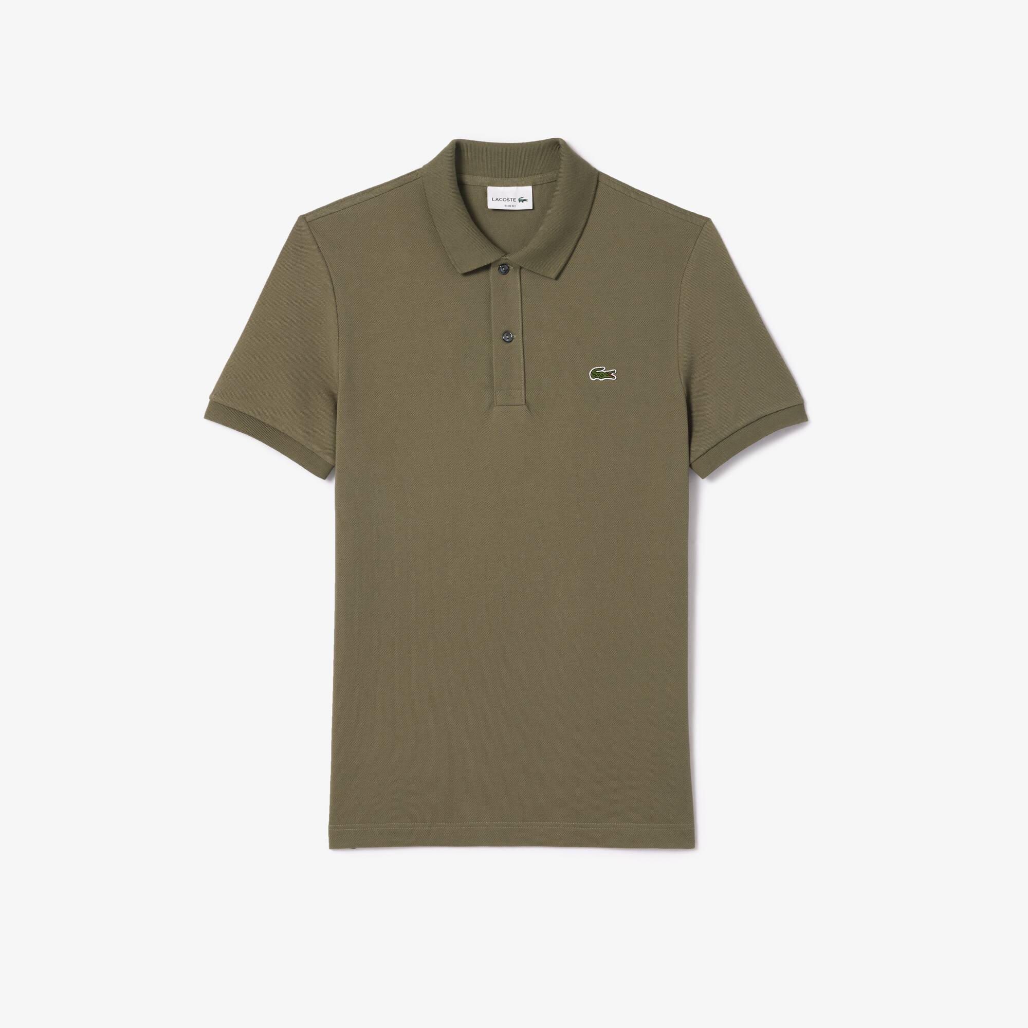 Polo Original L.12.12 slim fit coton petit piqué Manches Courtes - Vert - Lacoste - Homme