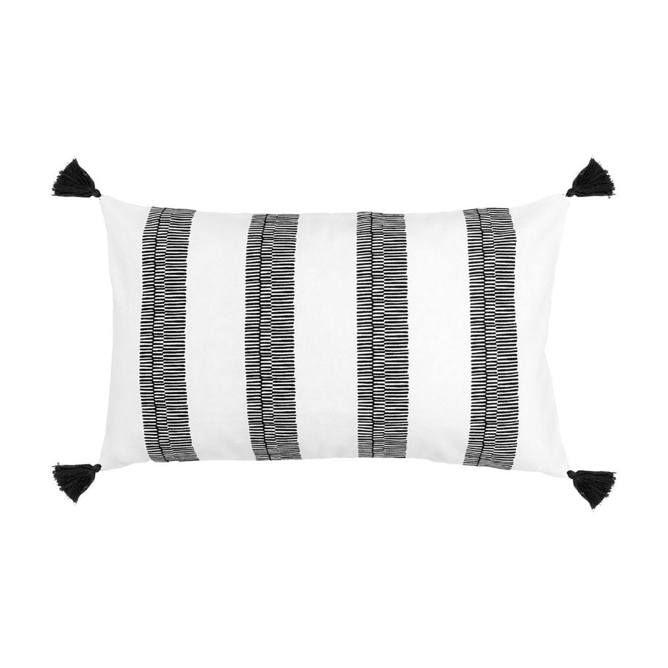 Febronie Housse de coussin Evora ardoise - 50x30 cm