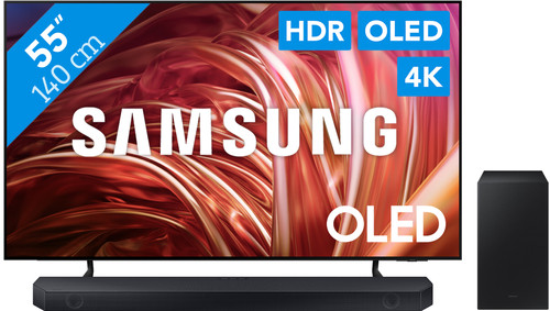 Samsung OLED 4K 55S85D (2024) + Samsung HW-Q600C (2023)