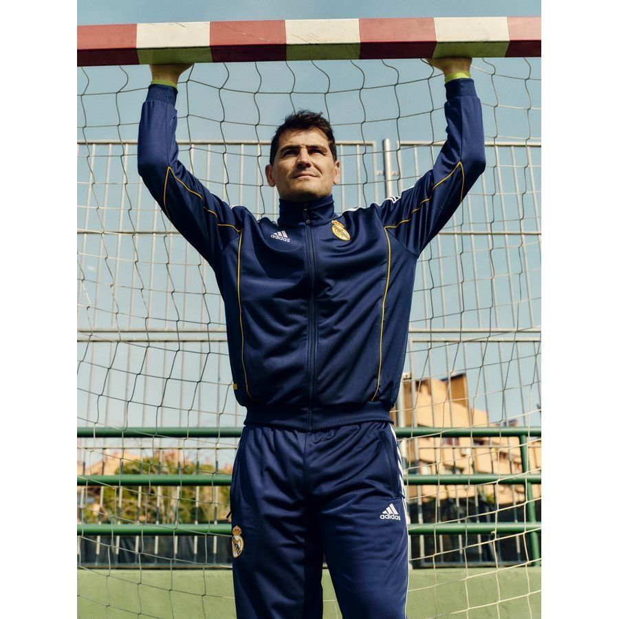 Real Madrid Haut d'Entraînement 1999/00 - Bleu Marine ÉDITION LIMITÉE