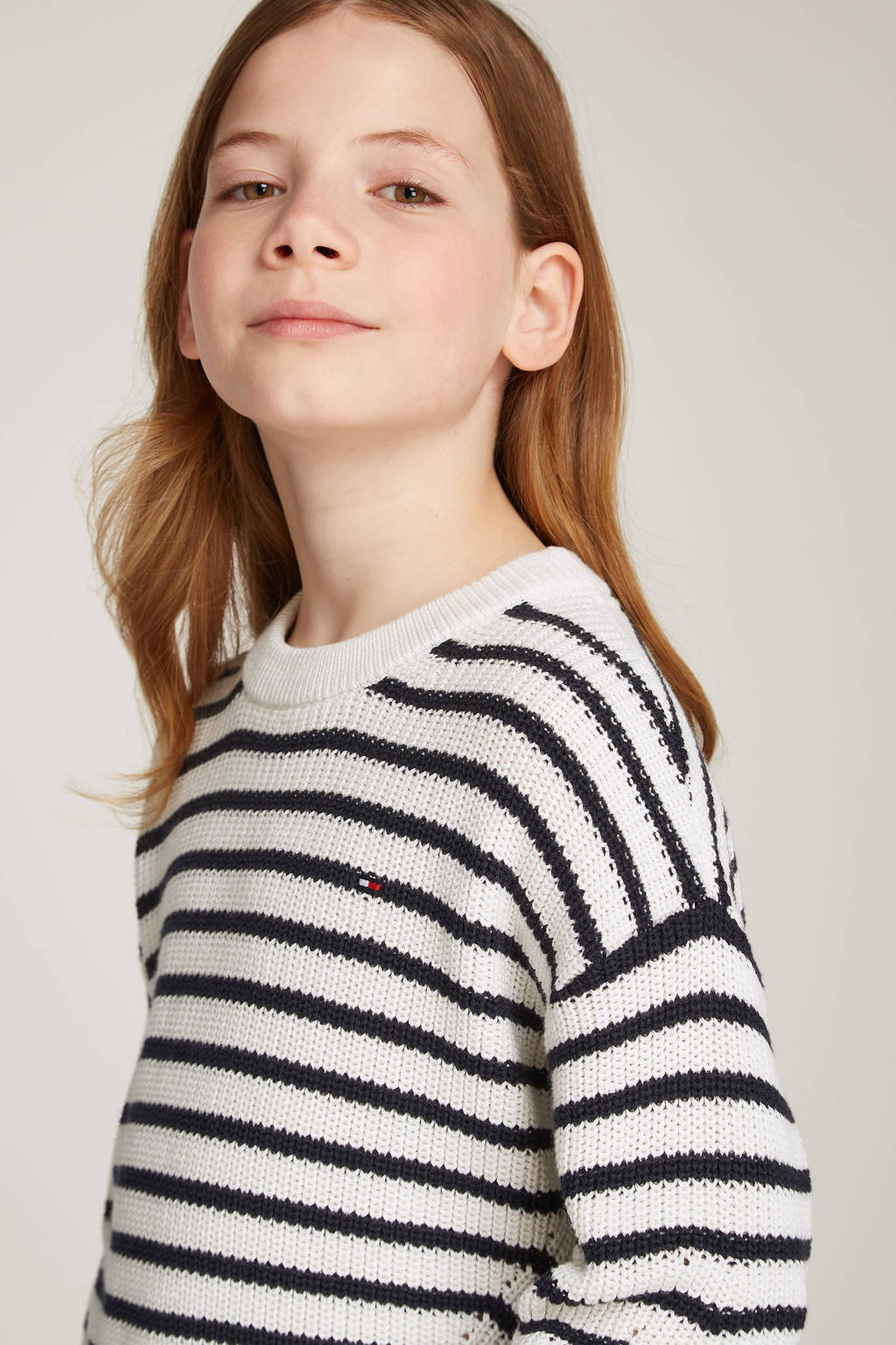 Tommy Hilfiger gebreide trui wit