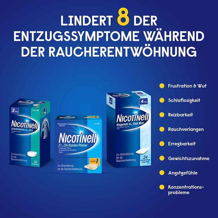 NICOTINELL 14 mg / 24-Stunden- Nikotinpflaster, Pflasterstärke Mittel (2), 30 St