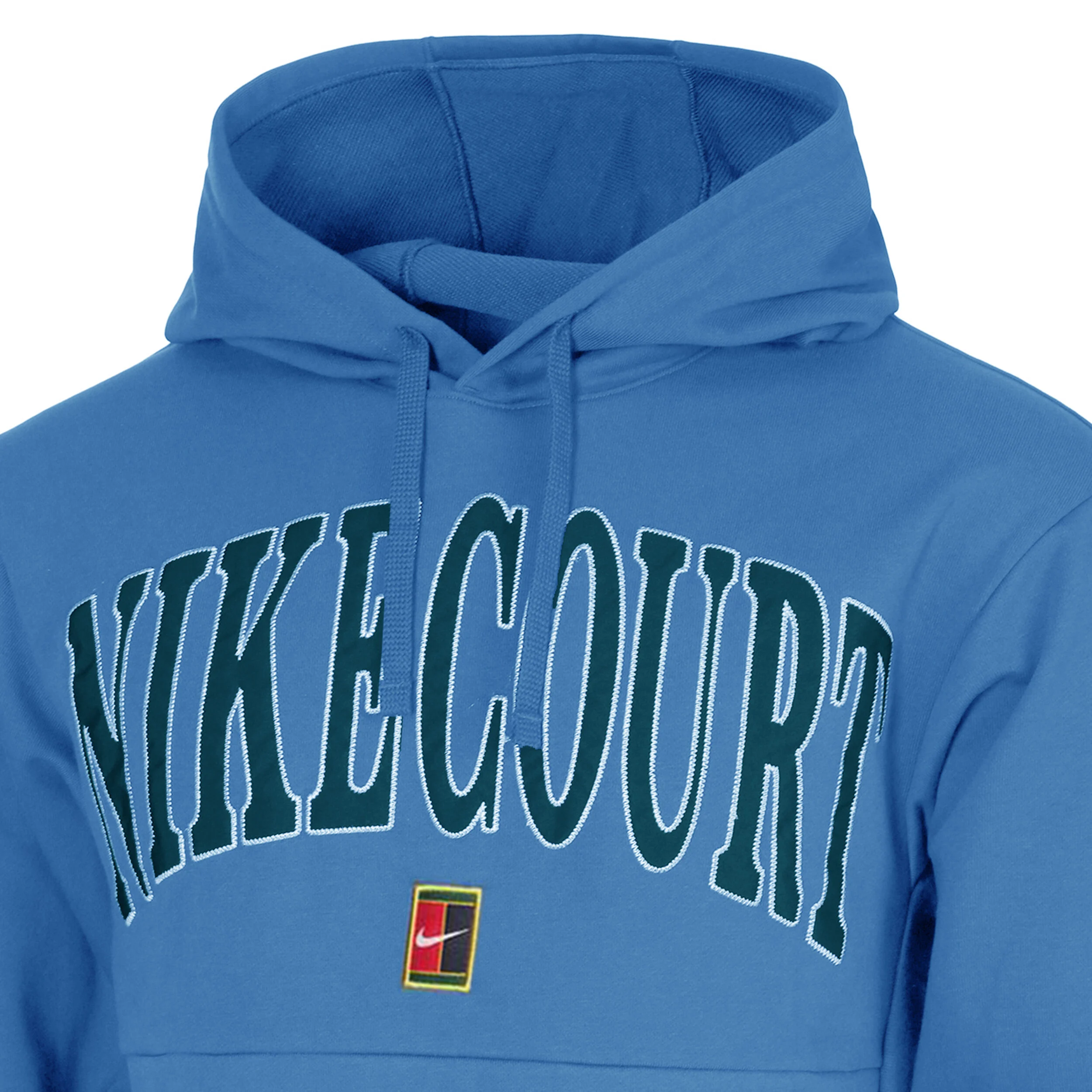 Nike Court Dri-Fit Fleece Heritage Sweat À Capuche Hommes - Bleu , Bleu Foncé