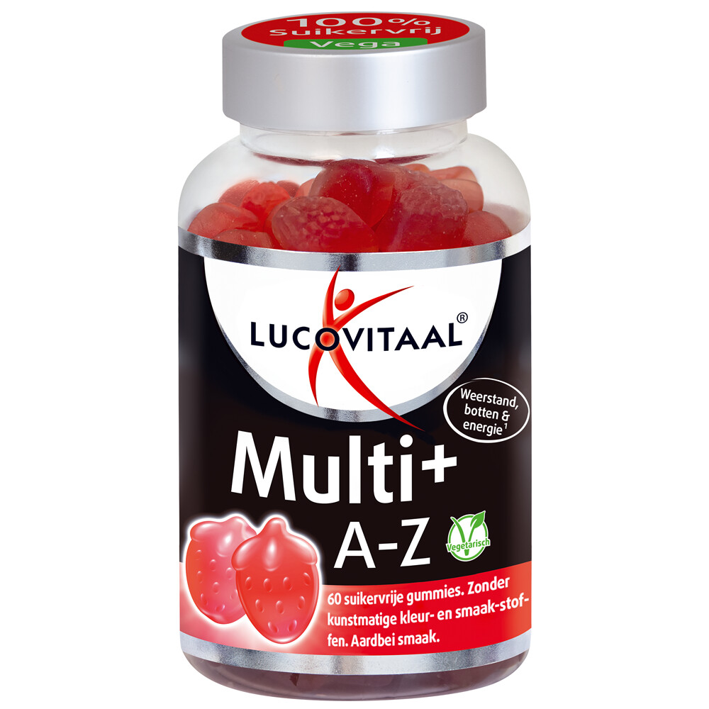 Lucovitaal Vitamine Gummies Multi+ A tot Z60 Gummies
