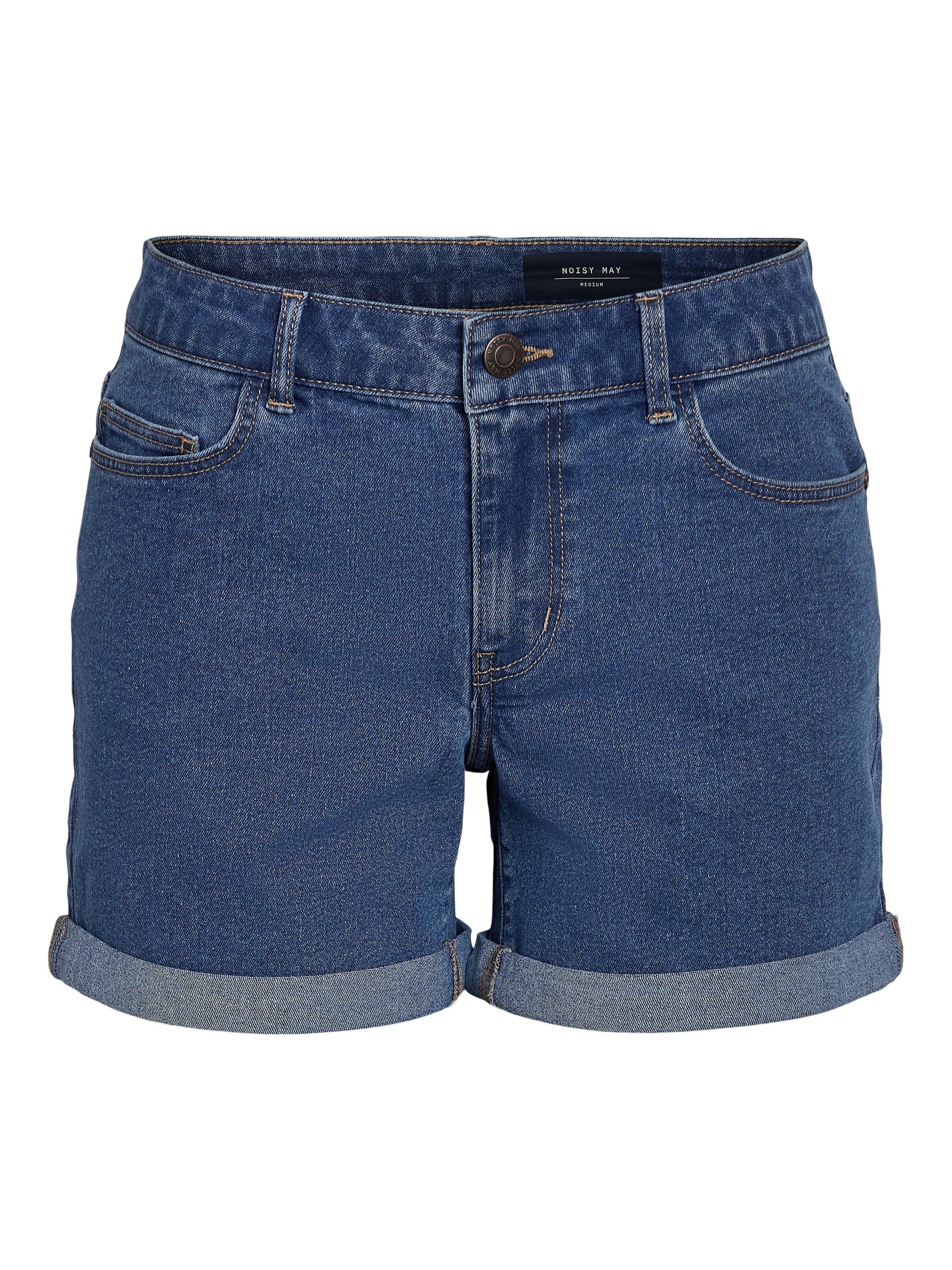 Noisy may Jeansshorts »NMDEBBY NW SLIM SHORTS VI518MB NOOS«