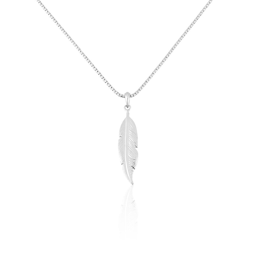 Collier Argent Blanc Gdiulia