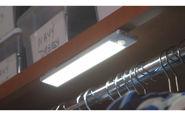 MediaShop Magnetische LED-Leiste mit Bewegungssensor / Wiederaufladbar inkl. USB-Kabel