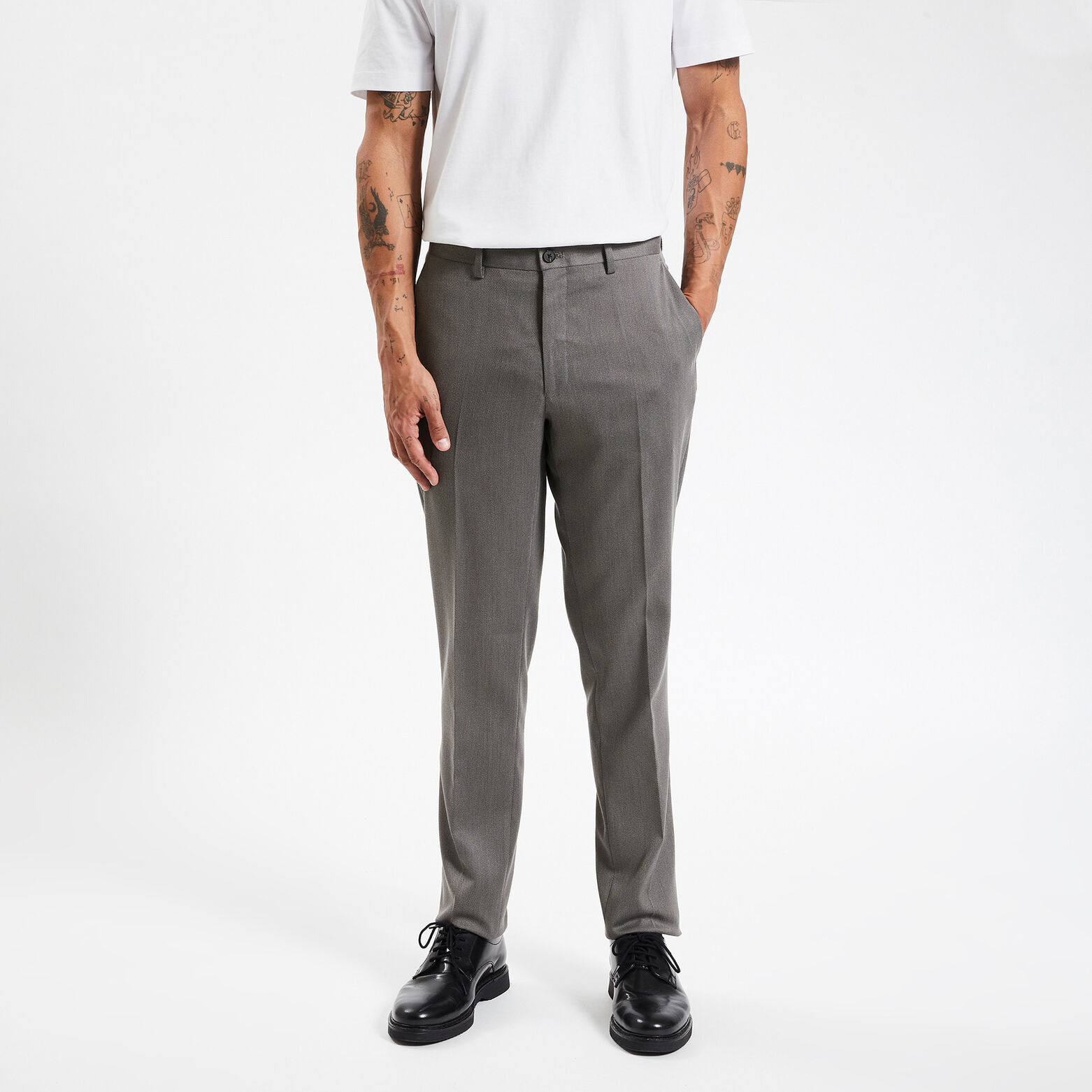 Costume 3 pièces slim - Gris foncé