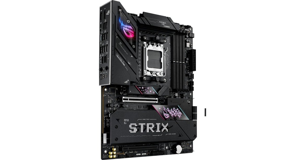 ASUSROG STRIX B850-E GAMING WIFI socket AM5 moederbord  (Zwart, 5Gb-LAN, WLAN, BT, Sound, ATX)