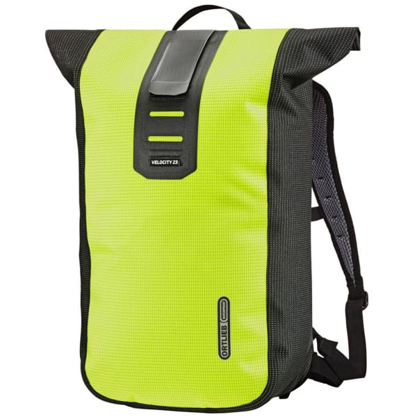 Sac à dos VTT ORTLIEB VELOCITY HIGH VISIBILITY 24L NEON YELLOW/REFLECTIVE BLACK