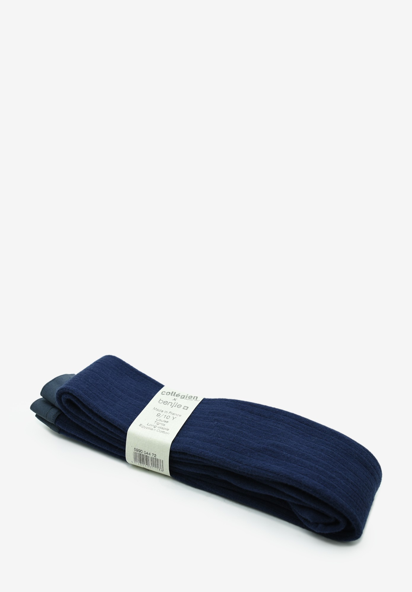 Gerippte Strumpfhose Benjie x Collegien Mitternachtsblau