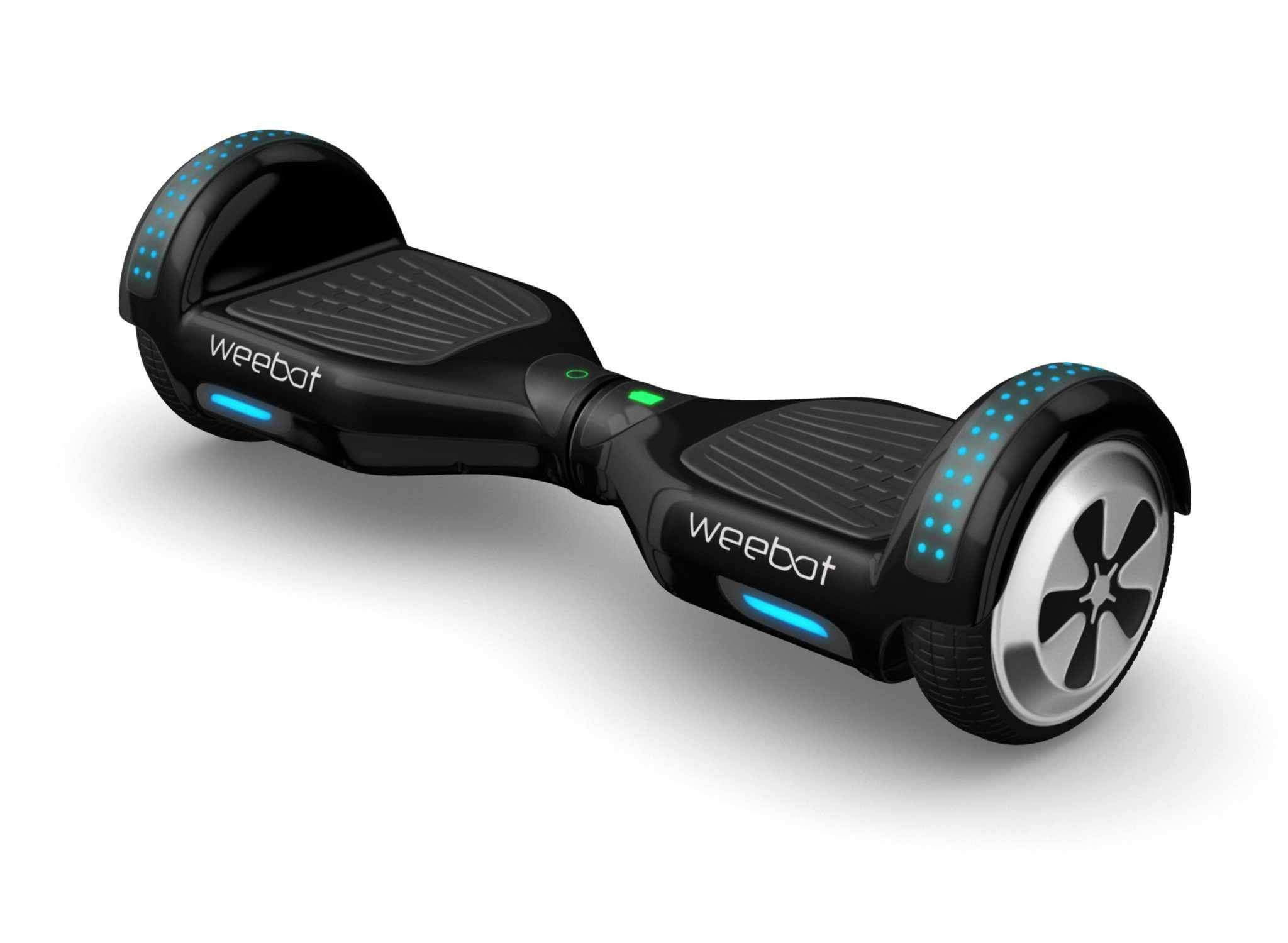 Pack Hoverkart + Hoverboard Light Noir LED Bluetooth  Musique 6,5 Pouces
