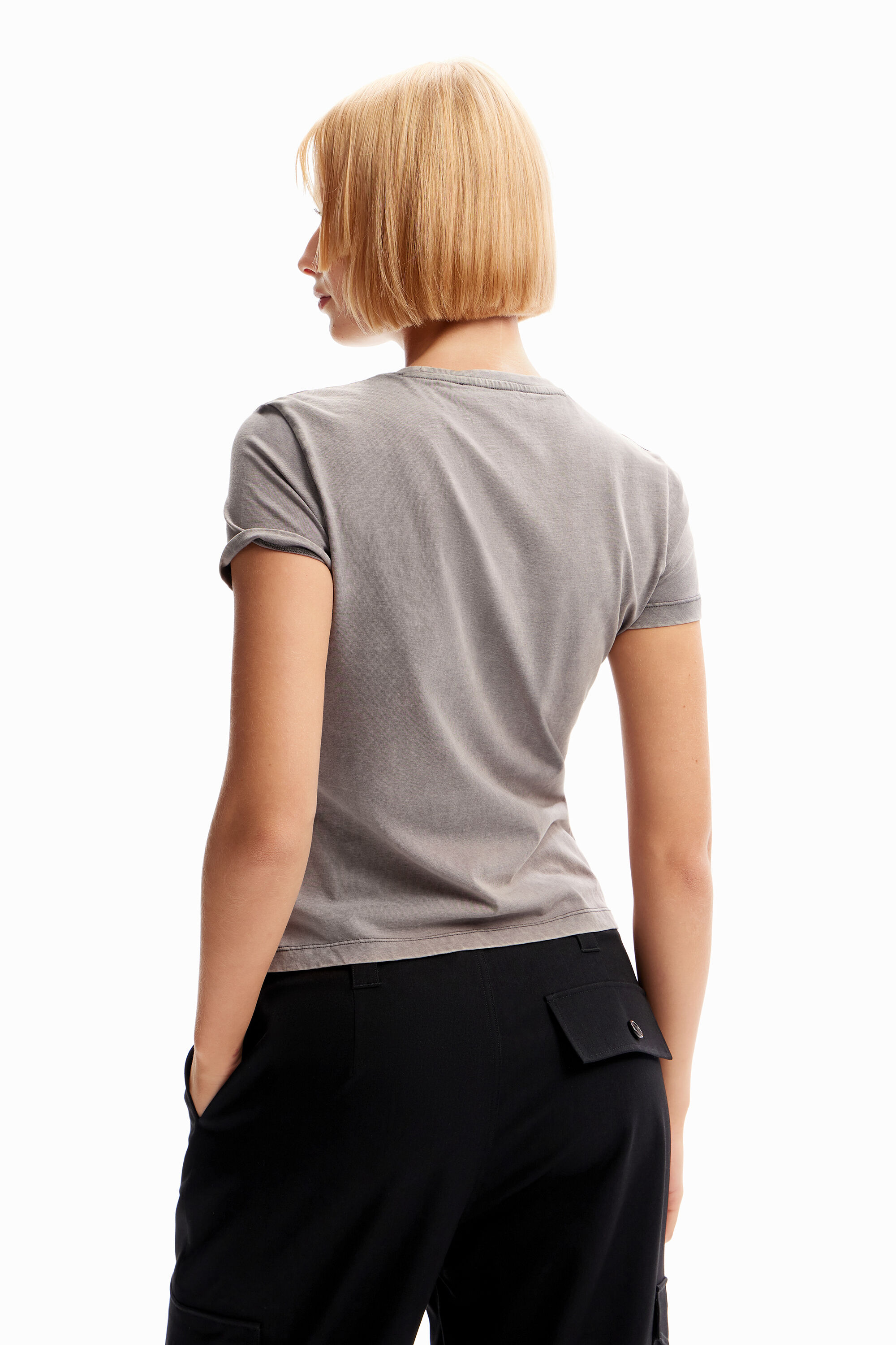 T-shirt ajusté strass