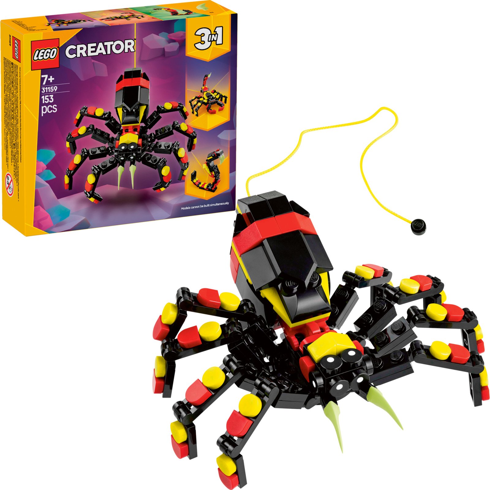 LEGO Creator Wilde Tiere: Überraschungsspinne 31159