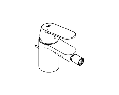 GROHE bidetmengkraan EUROSMART COSMOPOLITAN chroom 32839000