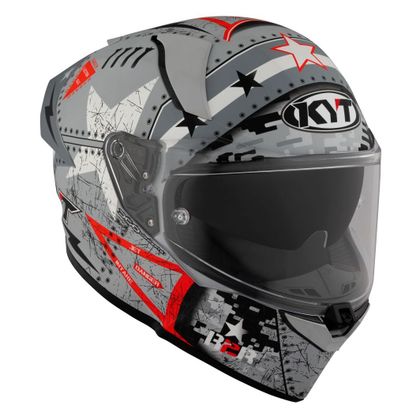 Casque KYT R2R MAX ASSAULT - Gris