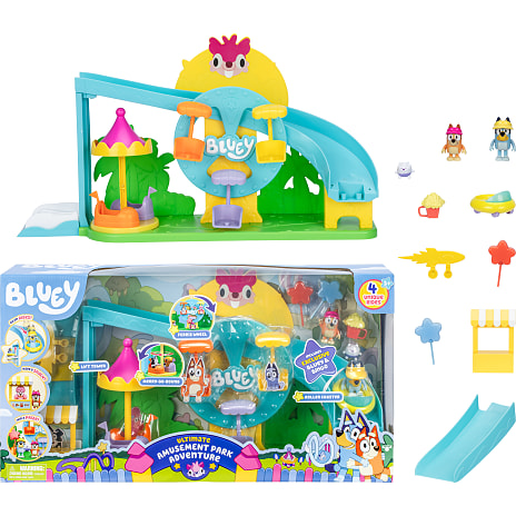 Bluey forlystelsespark legesæt