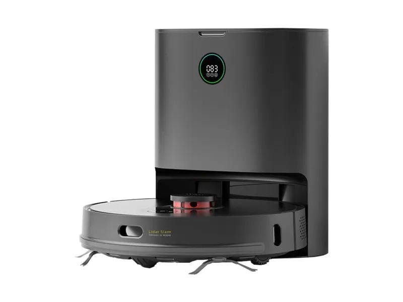 [OUTLET] - Xiaomi Roidmi Eve Plus - Hvid - 2700Pa sugestyrke- 5200 mAh batteri - Driftstid (max) 250 min - Med moppe funktion - Automatisk tømmestation - Appstyrret - Smart Home Kompatibel