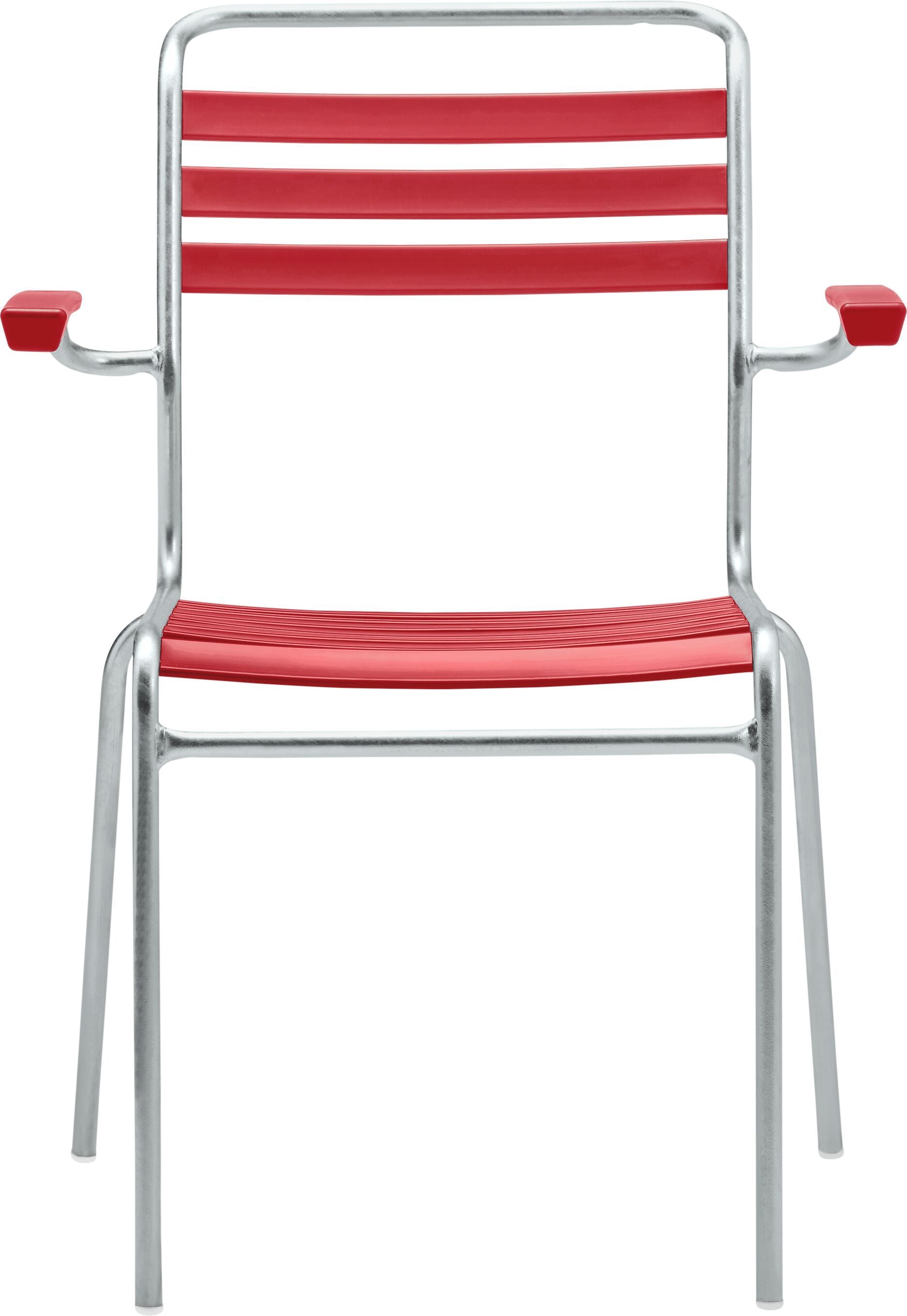 Schaffner SÄNTIS Stuhl - Rot / B: 62.0 cm x T: 60.0 cm x H: 85.0 cm