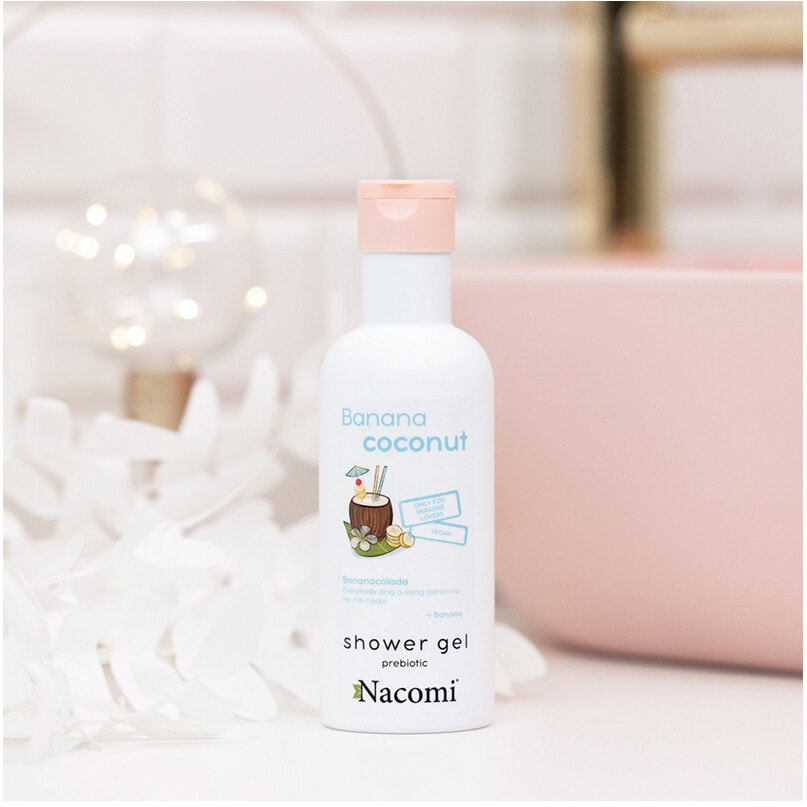 Gel douche adoucissant - Banane & noix de coco - Corps - 300 ml