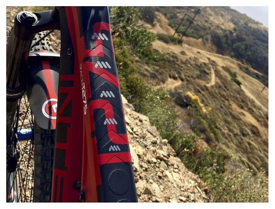 Kit Protection de Cadre ALL MOUNTAIN STYLE Honey Comb 9 pcs - Transparent