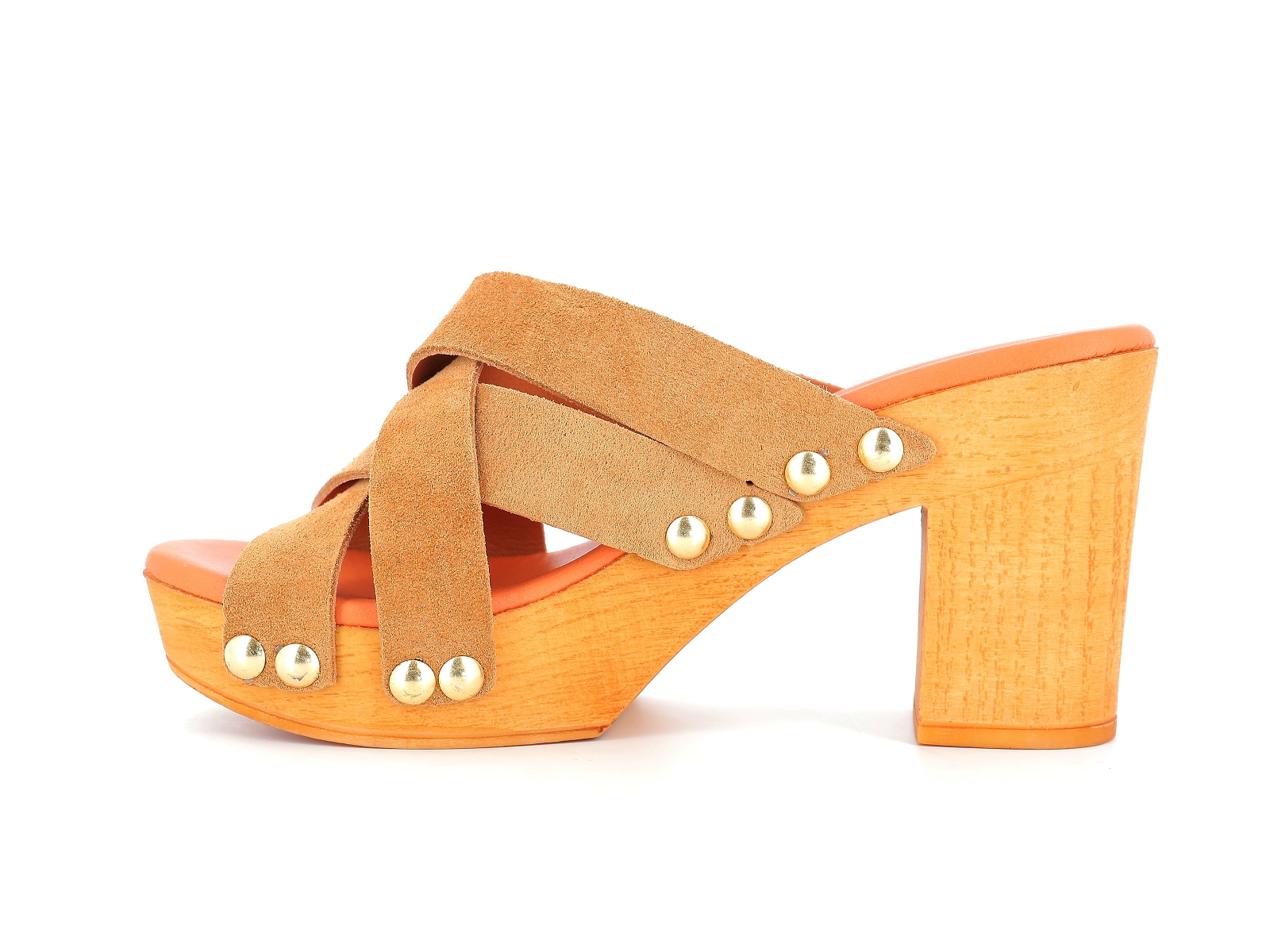 M brand-DALMA Nubuck Marron Clair