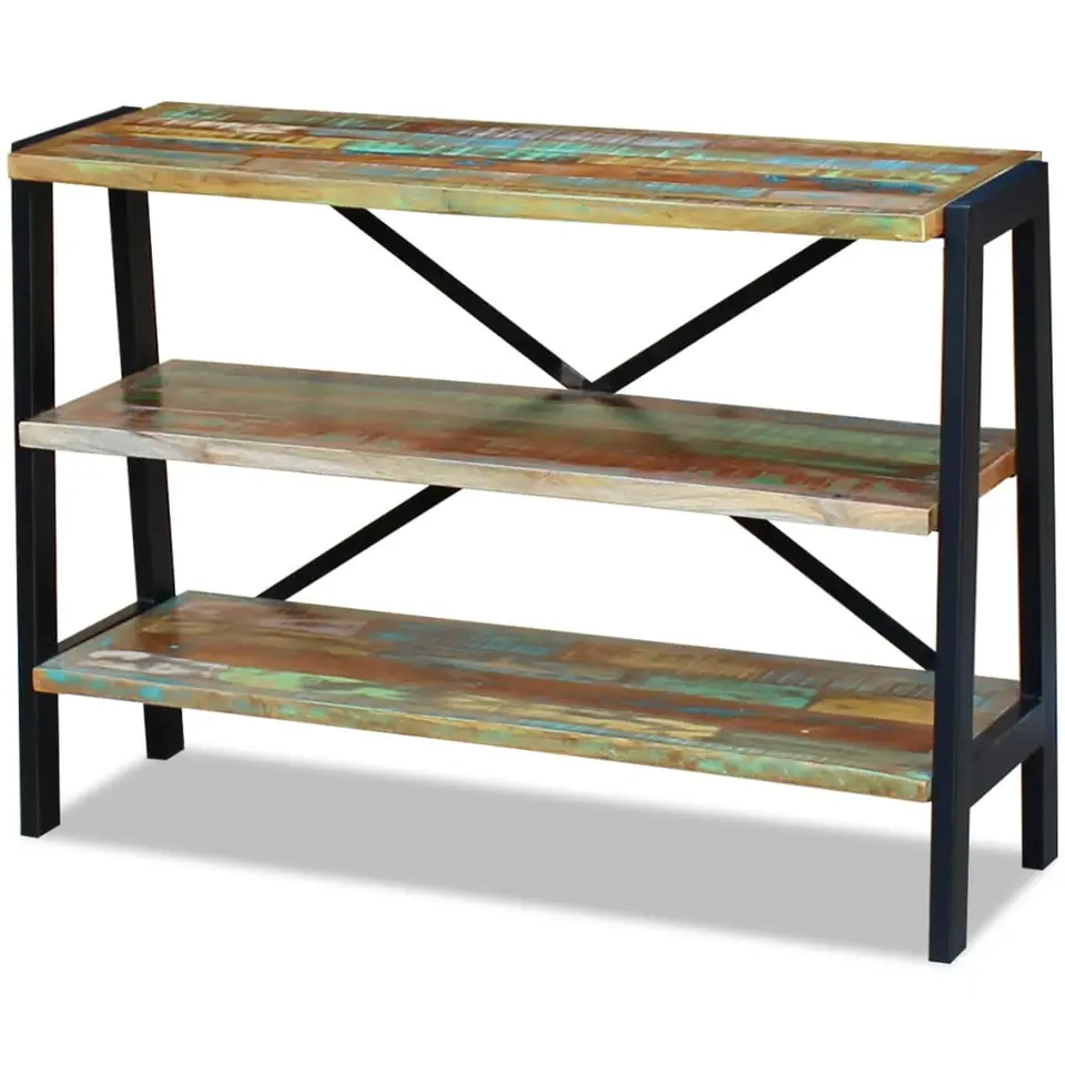 vidaXL - Houten Tafel - Multikleur - Hout