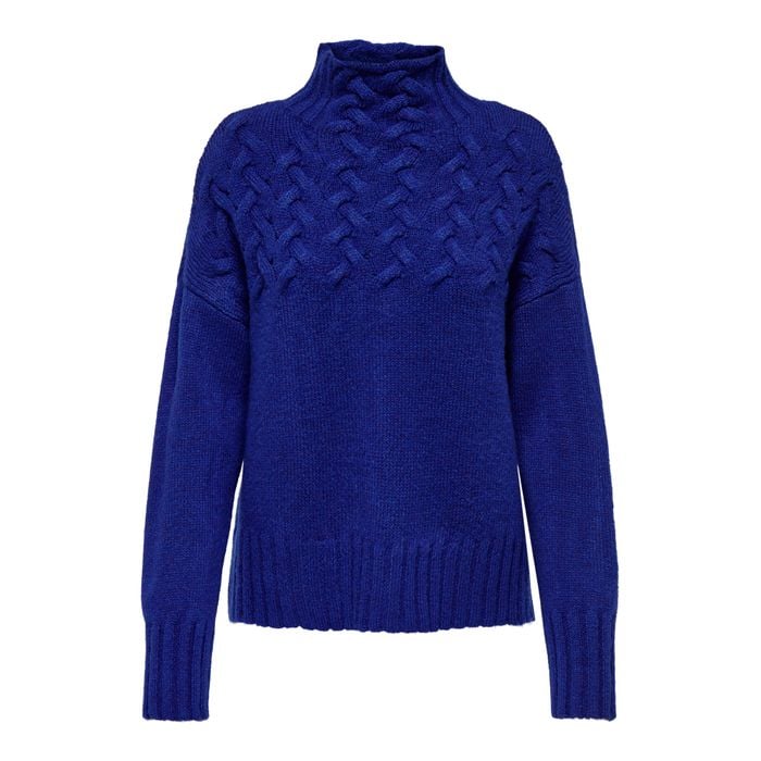 Only Jada High Neck Knitted Sweater Dames