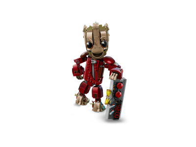 LEGO Groot in Ravager jumpsuit (76341)