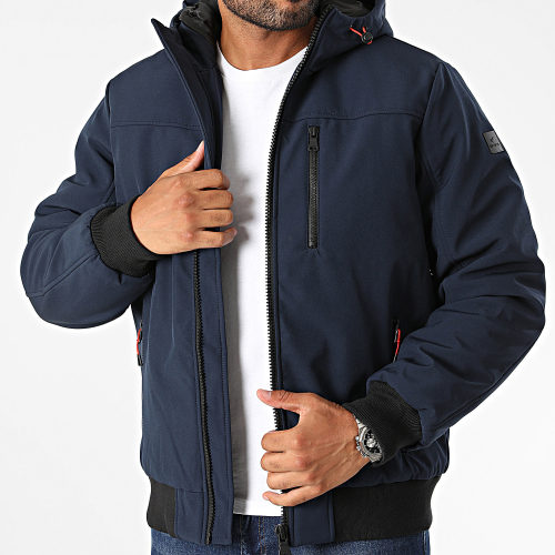Doudoune Capuche Bayom Bleu Marine