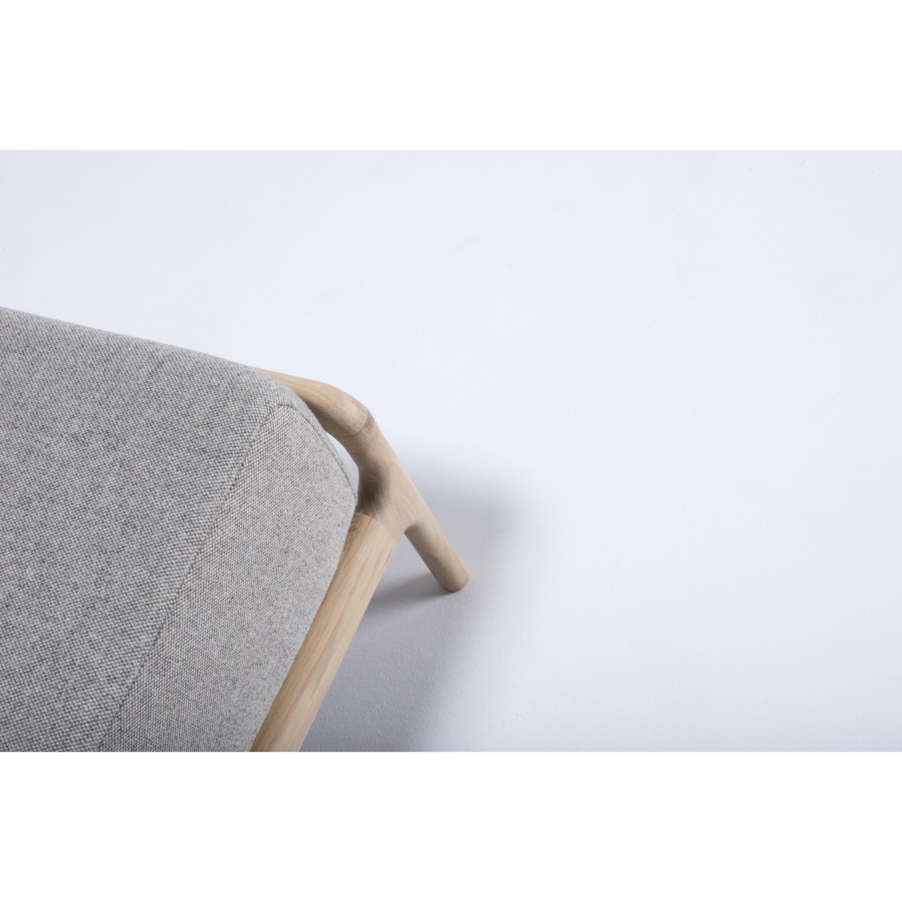 Fawn hocker natural Dakar Leather Whiskey