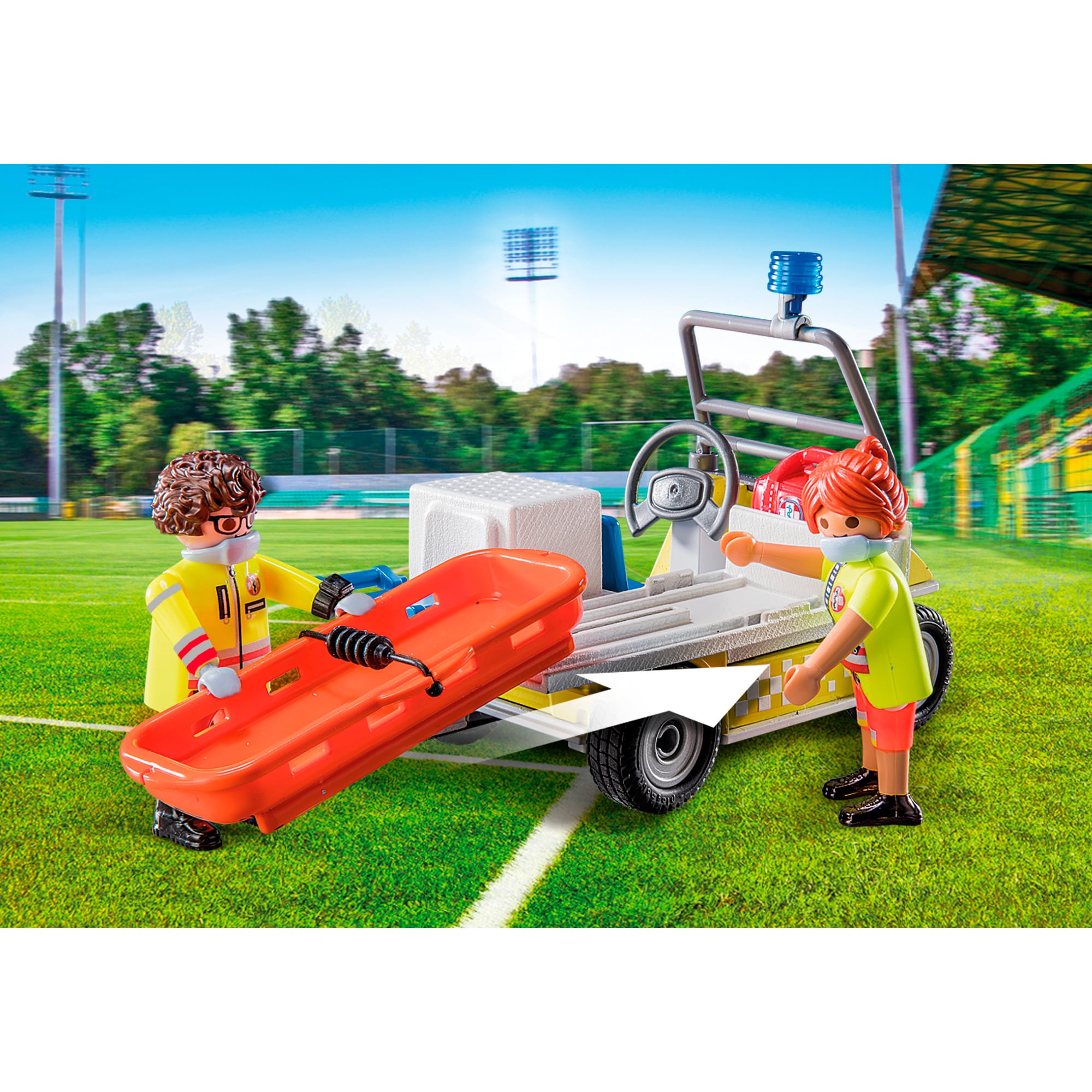 PLAYMOBIL Konstruktionsspielzeug Rettungscaddy
