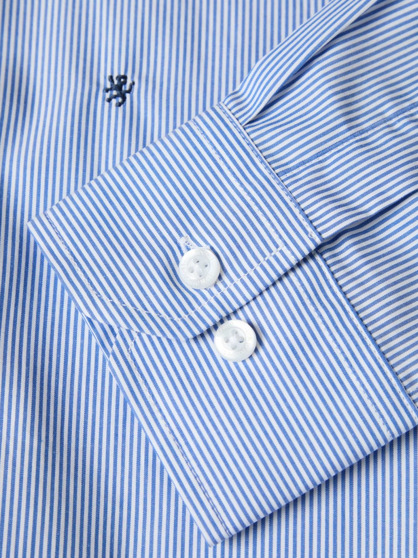 Camisa regular fit de algodão