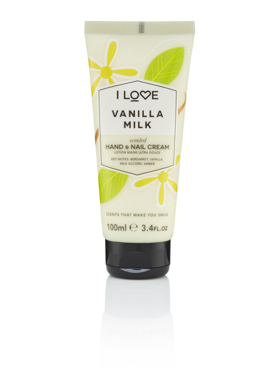 I Love Scents Hand & Nail Cream Vanilla Milk100ml