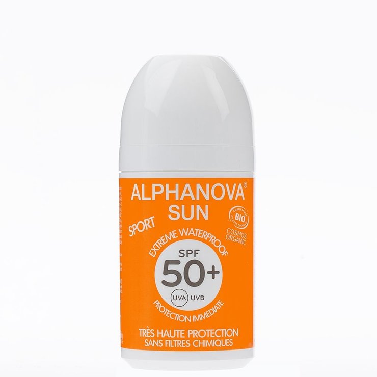 Sun Creme Solaire Extreme Sport Roll-on Spf50+ Bio 70g Alphanova