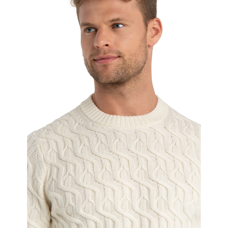 Icebreaker Herren Cable Knit Crewe Pullover