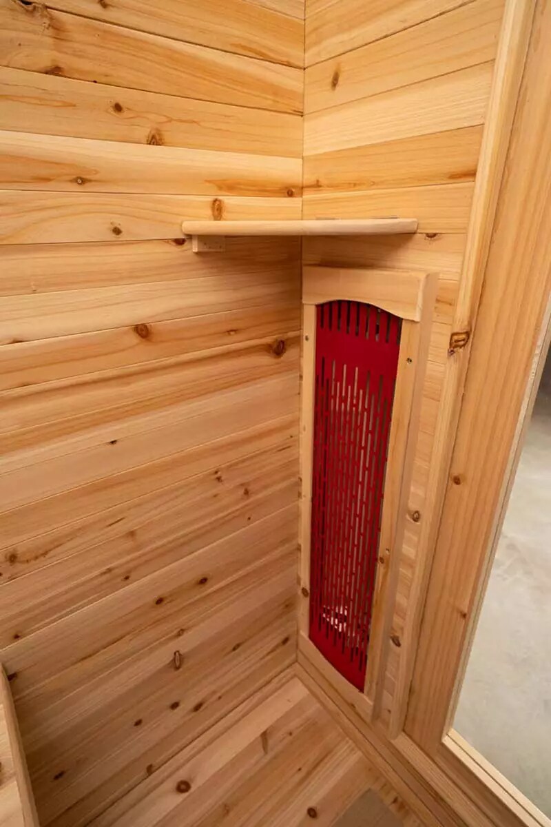 PureHaven Infrarotkabine aus kanadischem Hemlock-Holz - versch. Ausführungen
