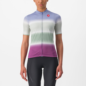 Castelli Dolce Kurzarmtrikot Violet Mist / Amethyst Damen