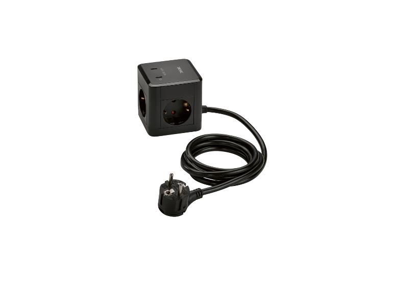 Stekkerdoos met USB-aansluitingen