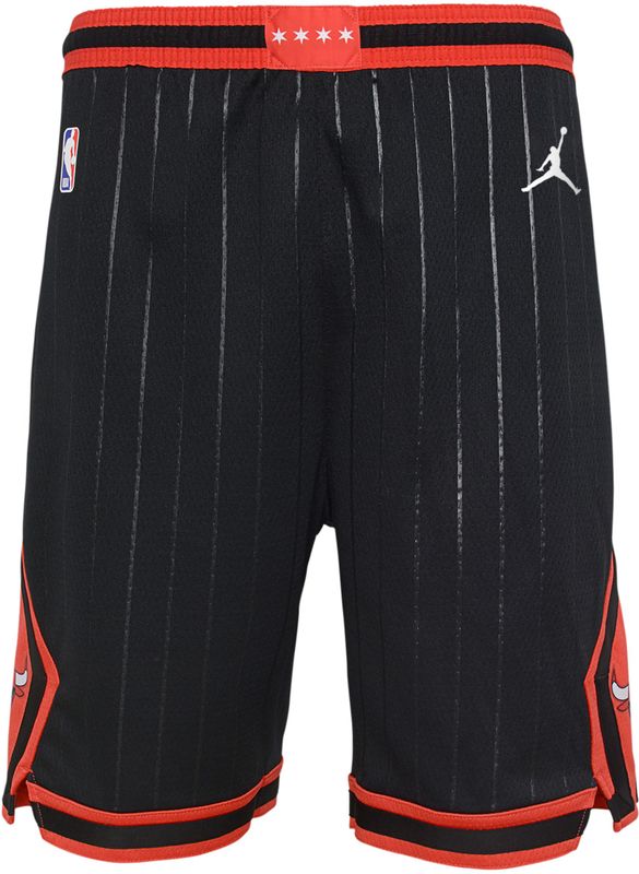 Chicago Bulls Statement Edition Swingman Jordan NBA-basketbalshorts voor kids - Zwart